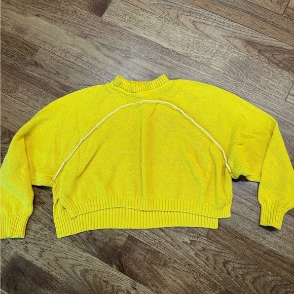 BDG Danica Recycled Knit Sweater yellow Urban Outfitters - Picture 8 of 9